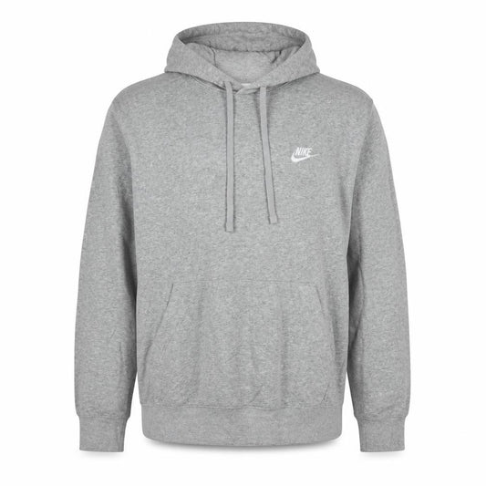 Nike Men's Grey Pullover Hoodie M Regular Fit Sportswear