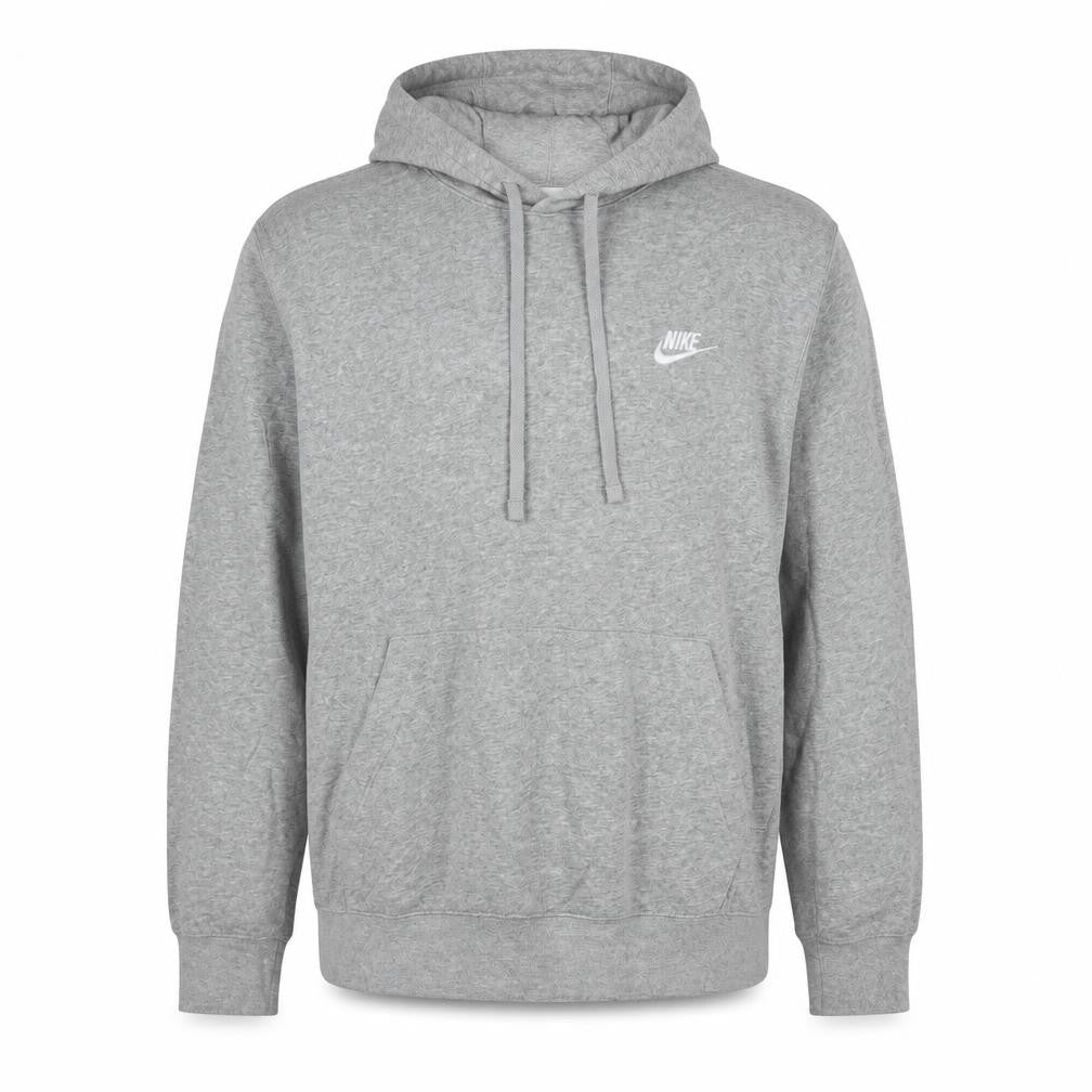 Nike Men's Grey Pullover Hoodie M Regular Fit Sportswear