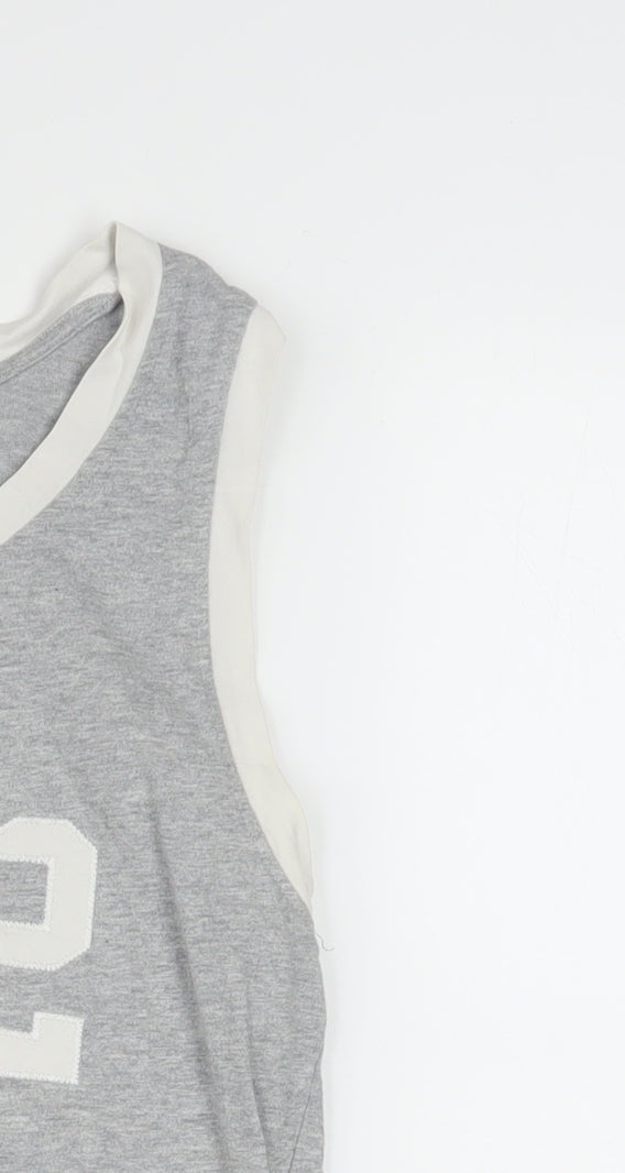 Adidas Men’s Grey XS Sleeveless Sports Tank Top