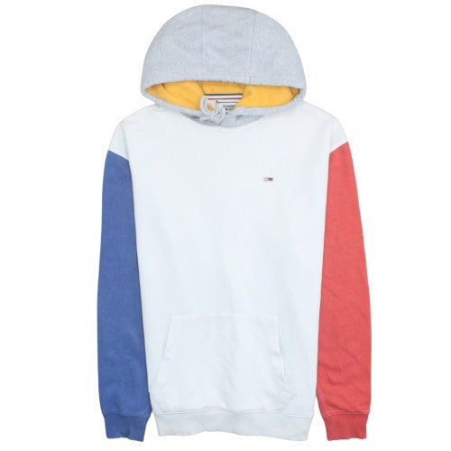 Tommy Jeans Men’s Multicoloured Pullover Hoodie Size L