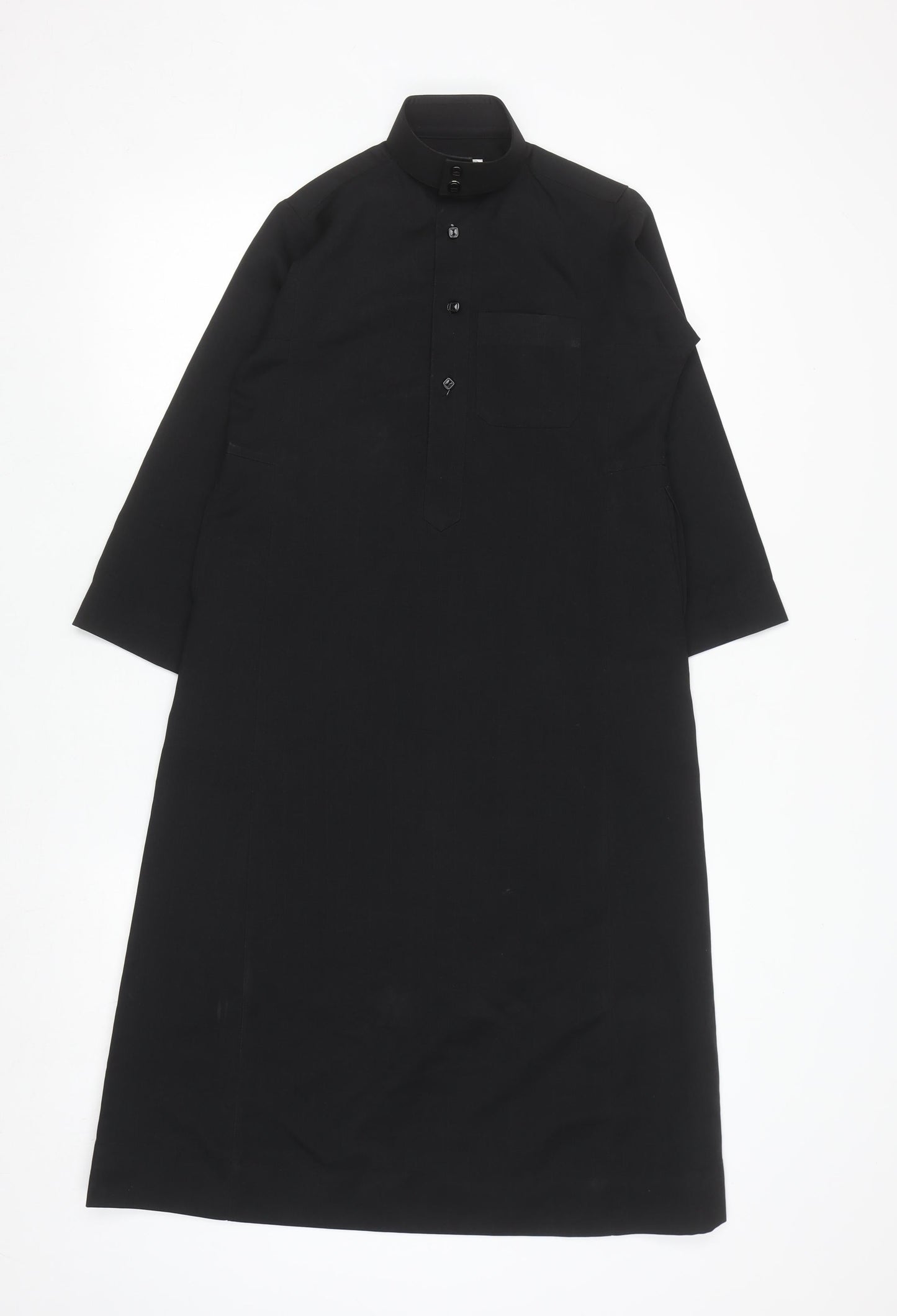 Al Haramain Women Black Long Sleeve Shirt Dress Size 14