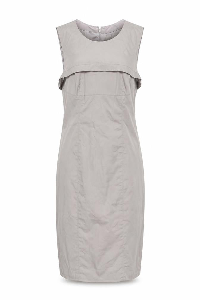 Amanda Wakeley Women’s Grey Size 10 Sheath Knee Length Dress