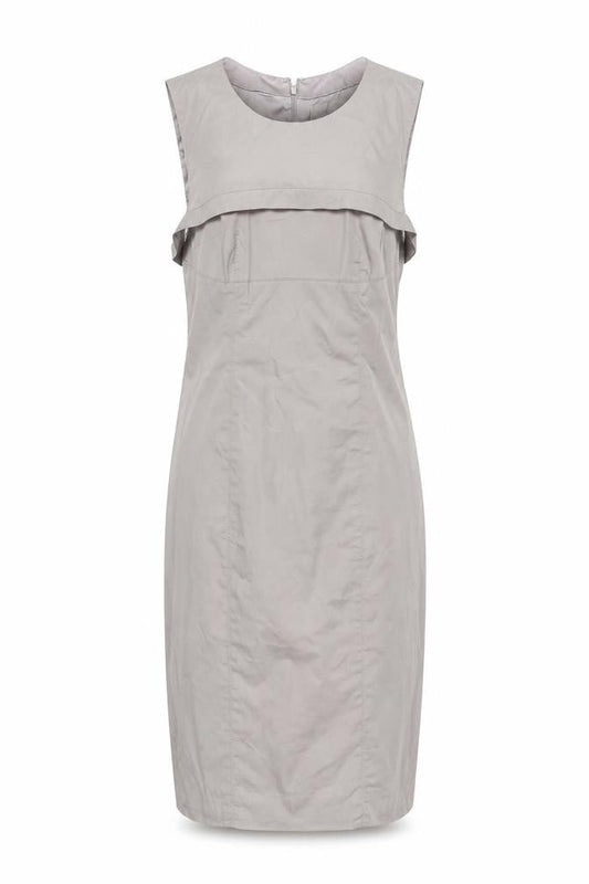 Amanda Wakeley Women’s Grey Size 10 Sheath Knee Length Dress