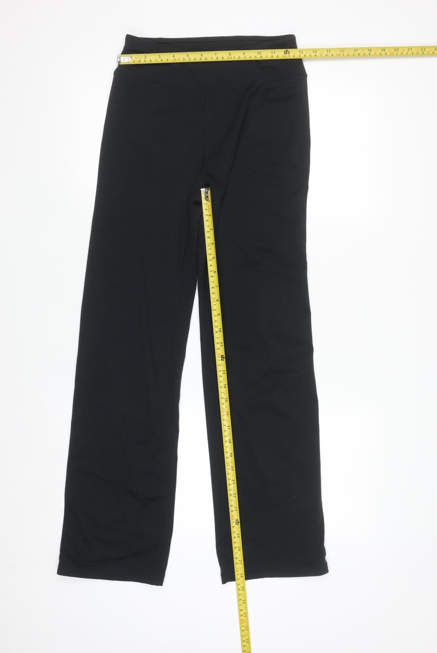 Dunnes Stores Women Black S Regular Leggings Stretch Activewear