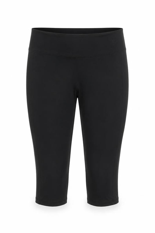 Front view of Dunnes Women Black, size 14, Athletic Performance Sport Shorts
