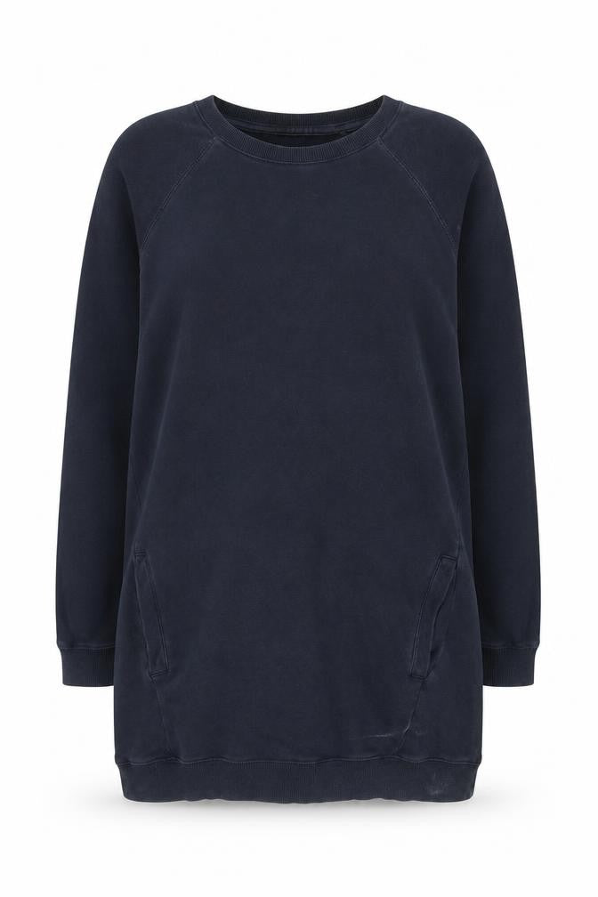 Next Women's Navy Long Sleeve Pullover Sweatshirt UK 16