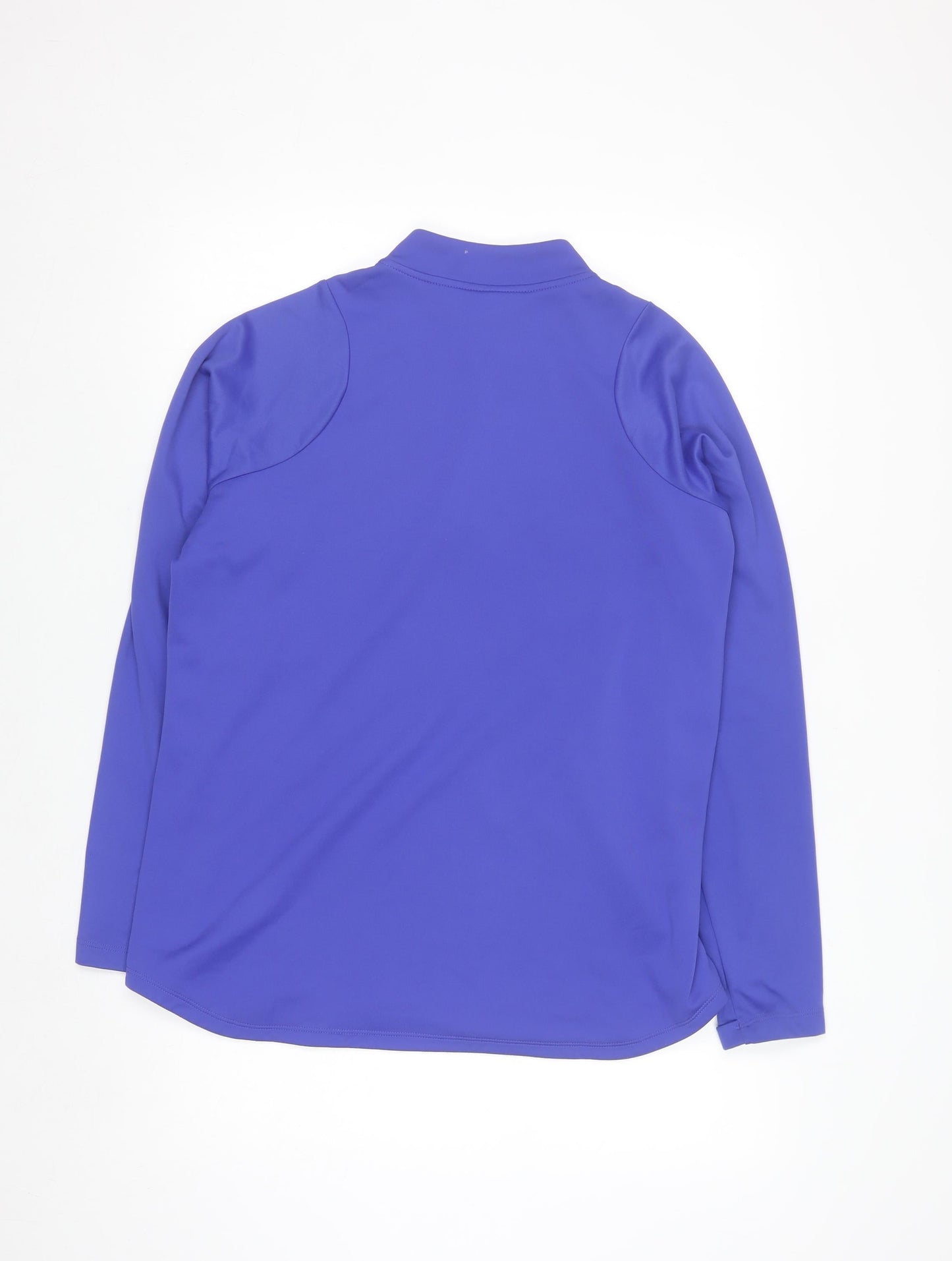 Nike Women’s Purple Dri-Fit 1/4 Zip Long Sleeve Sweatshirt L