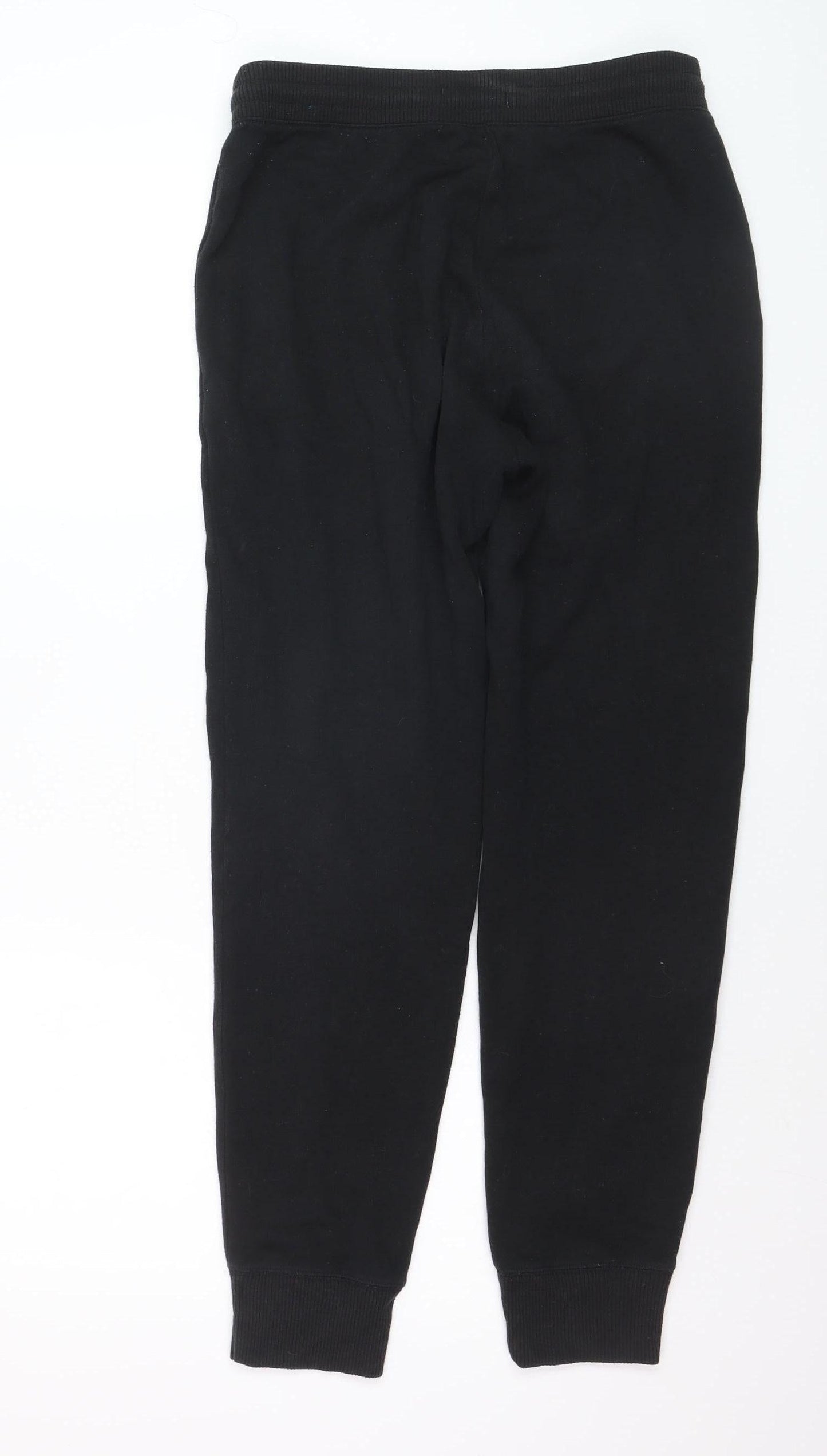 Hollister Men Black Small Sweatpants Jogger Cotton Blend Tapered Fit