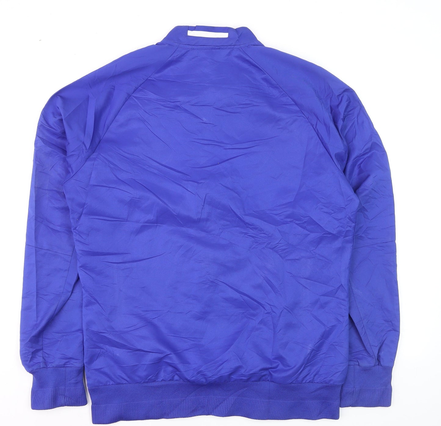Adidas Men’s Blue Chelsea FC Track Jacket Size M Full Zip Regular Fit