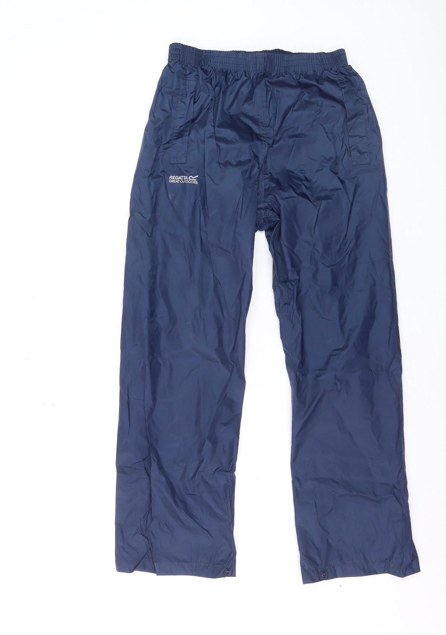 Regatta Boys Blue Waterproof Ski Trousers 9-10 Years Elastic Waist