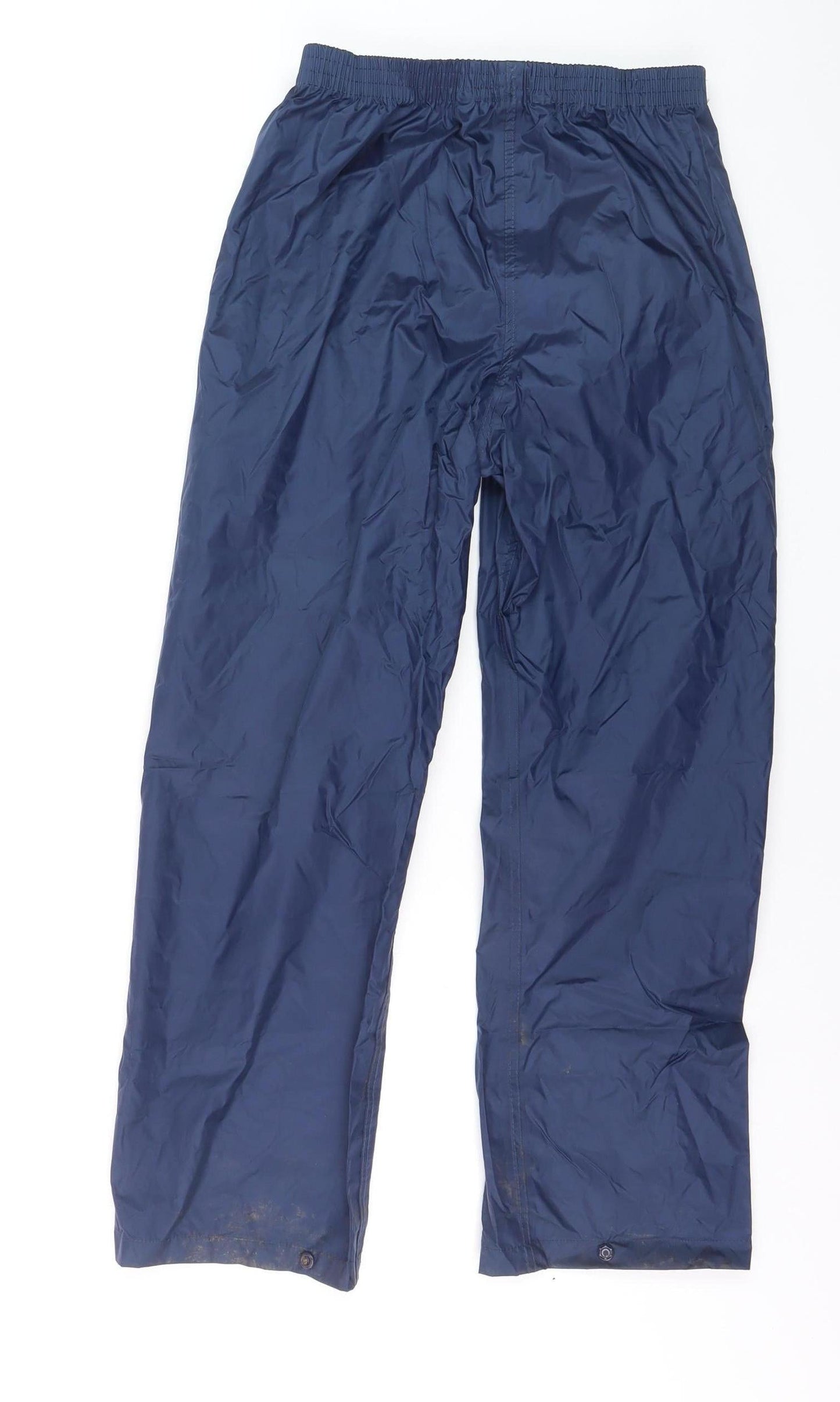 Regatta Boys Blue Waterproof Ski Trousers 9-10 Years Elastic Waist