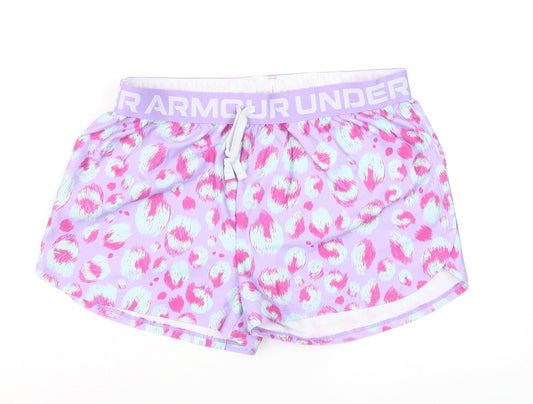 Under Armour Teens Multicoloured XL Animal Print Running Shorts