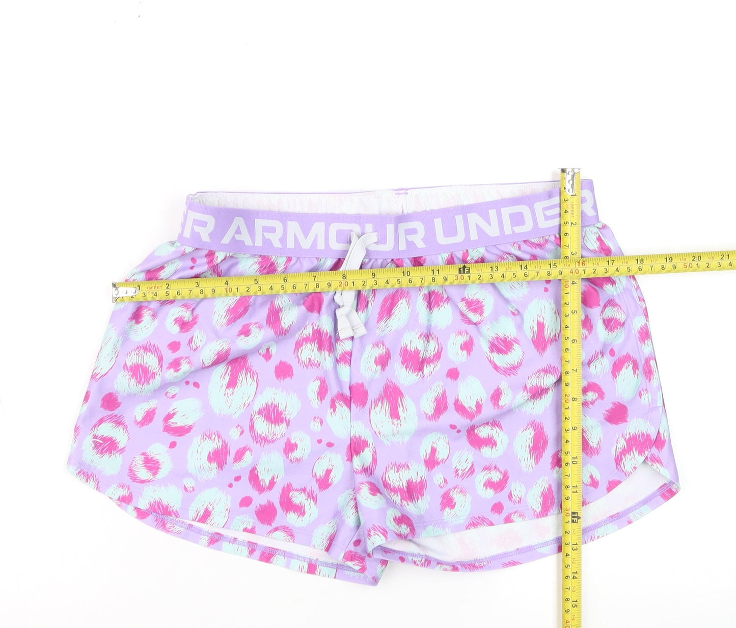Under Armour Teens Multicoloured XL Animal Print Running Shorts