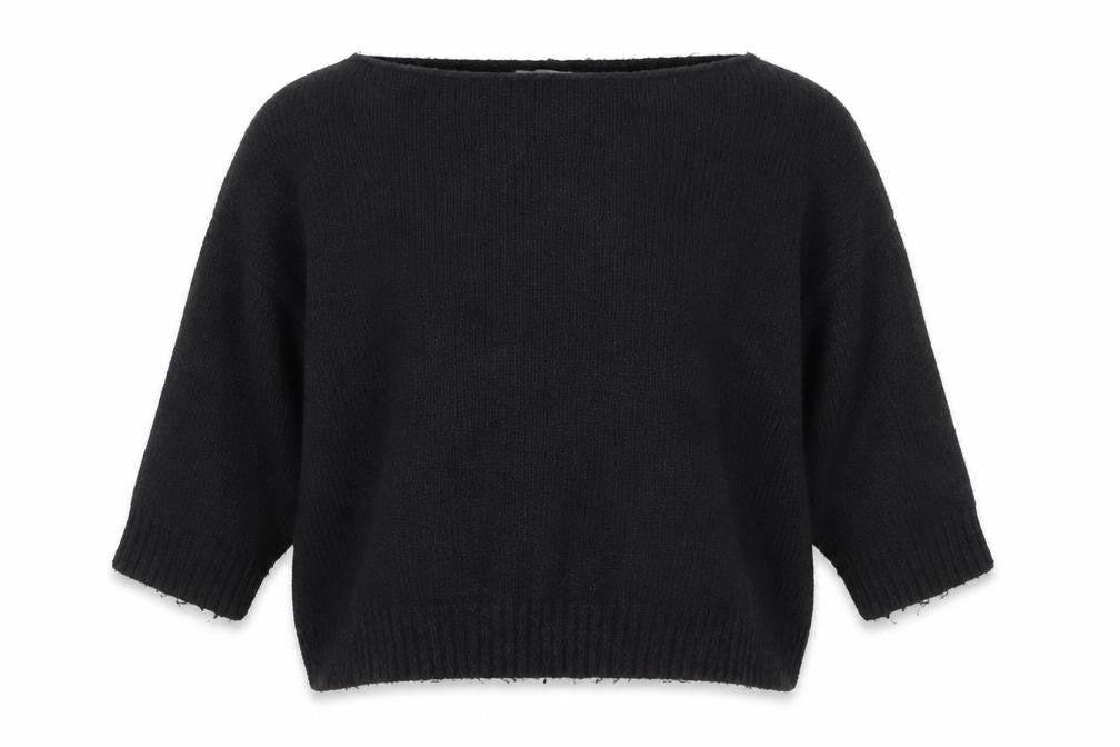 Topshop Women's Black XS Pullover Jumper Soft Knit