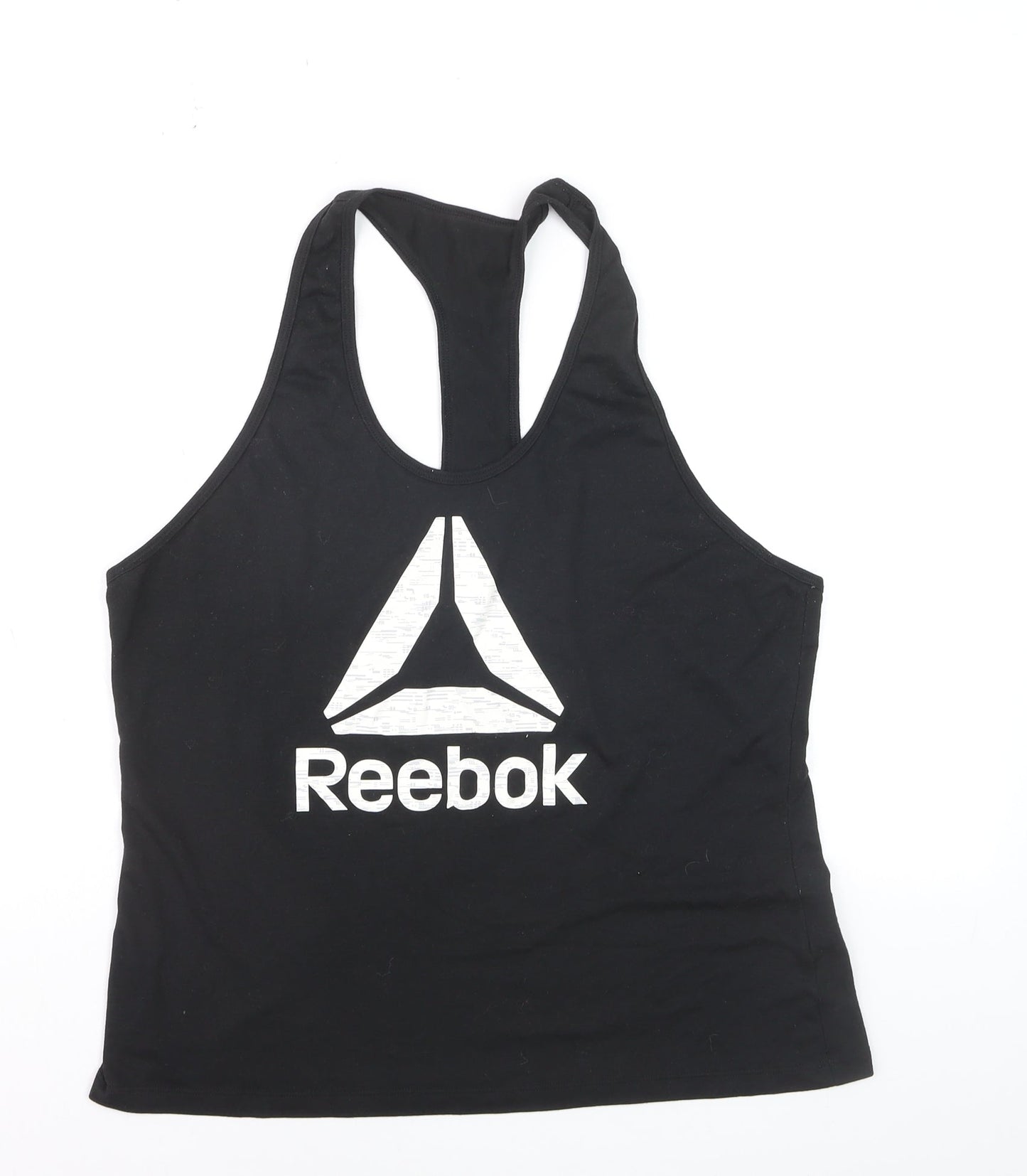 Reebok Womens Black XL Racerback Tank Top Speedwick Gym Activewear