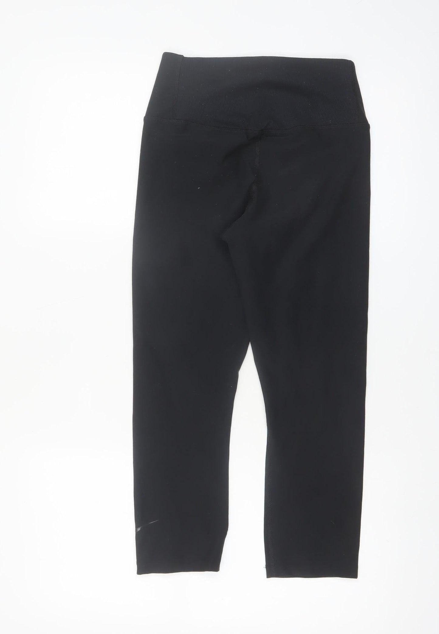 Nike Dri-FIT Black Capri Leggings Women’s Size S Moisture Wicking Activewear
