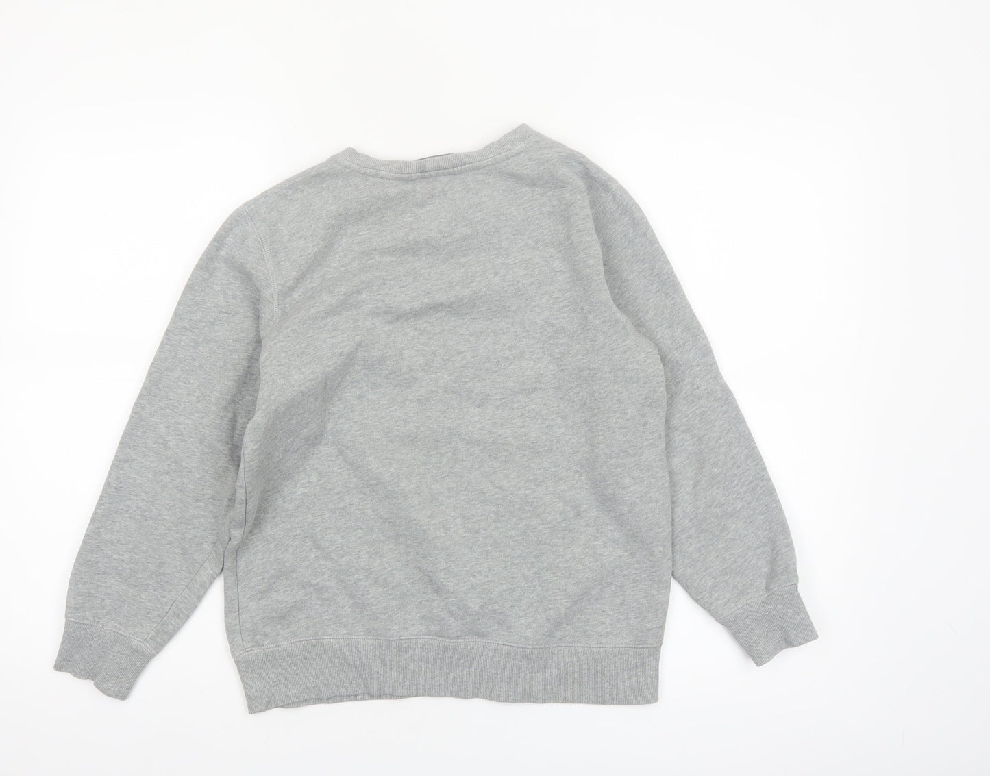 Converse Boys Grey Graphic Flag Sweatshirt 10-12 Years Pullover Fleece