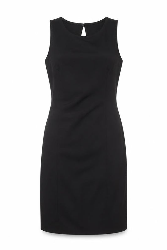 H&M Women’s Black Sheath Knee Length Sleeveless Dress Size 12