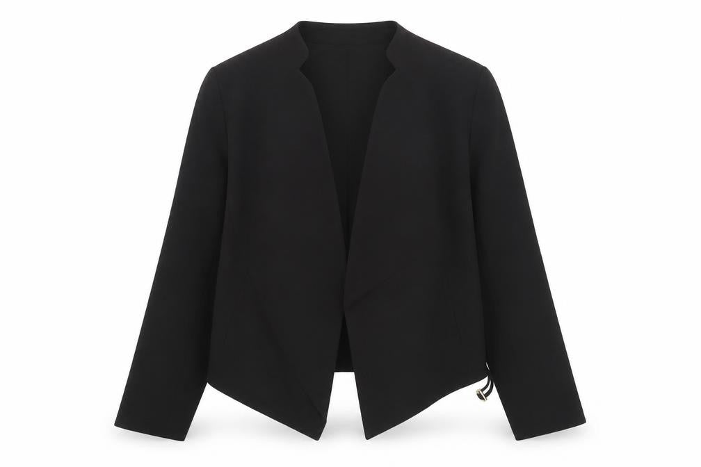 Primark Women’s Black Size 8 Open Front Blazer Jacket