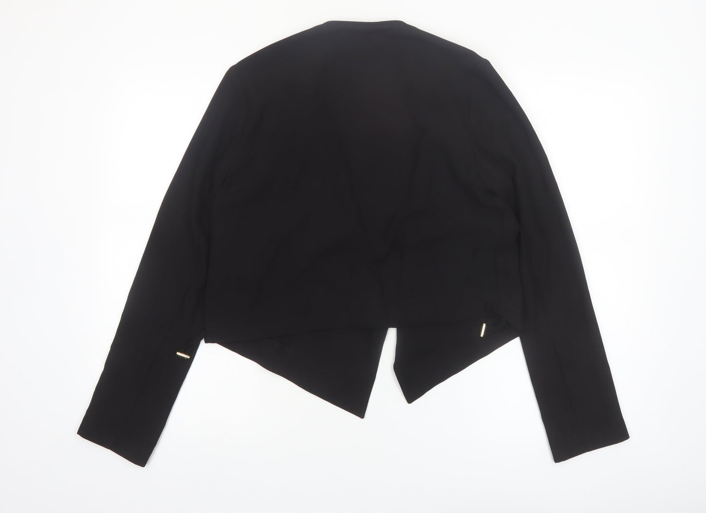 Primark Women’s Black Size 8 Open Front Blazer Jacket