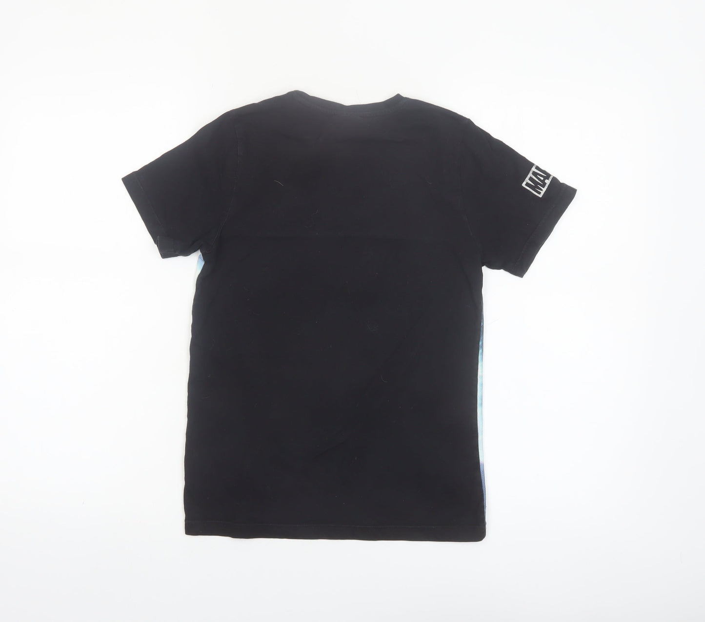 Marvel Boys Black Panther T-Shirt 8-9 Years Black Short Sleeve Graphic Top