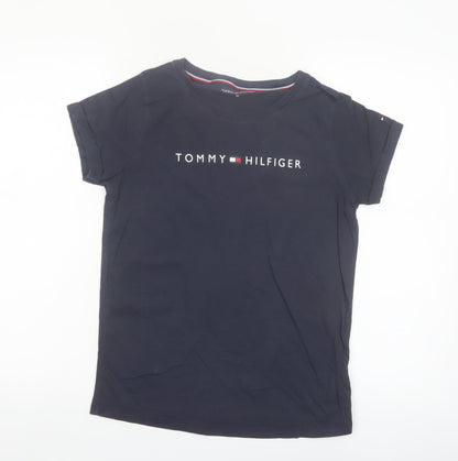 Tommy Hilfiger Women’s Blue XS Basic Cotton T-Shirt