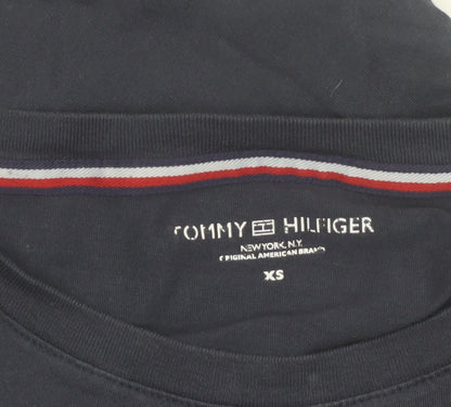 Tommy Hilfiger Women’s Blue XS Basic Cotton T-Shirt