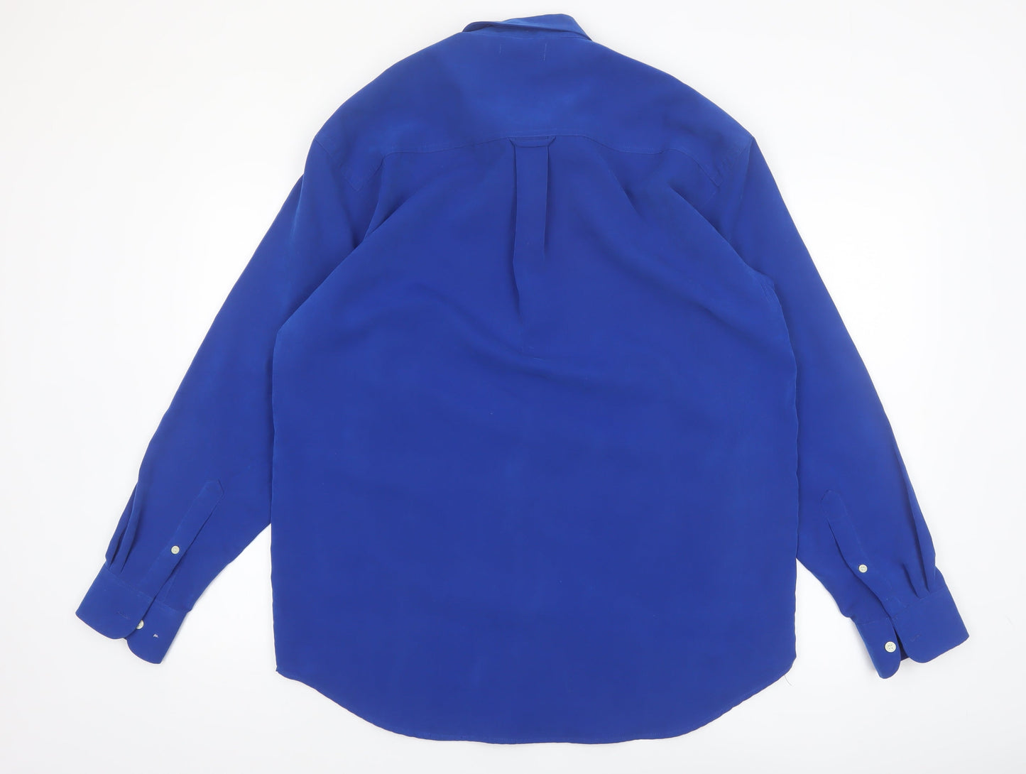 Ben Sherman Men Blue Long Sleeve Button-Down Regular Fit Shirt M
