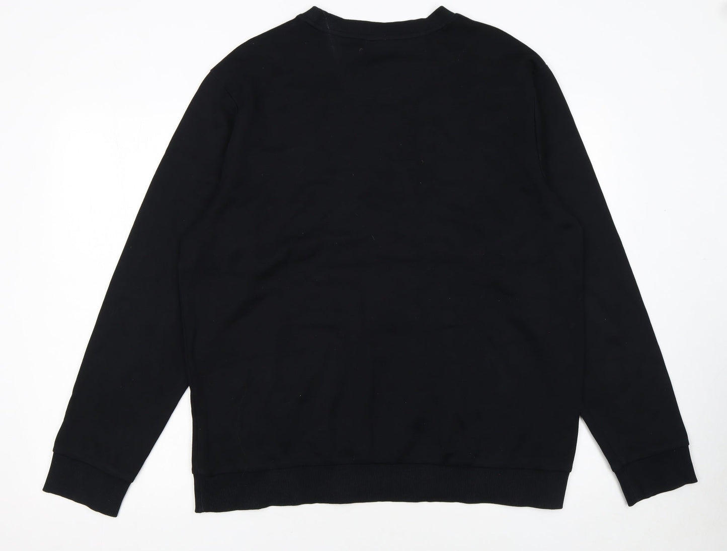 Hugo Boss Men's Black XL Pullover Crew Neck Sweatshirt