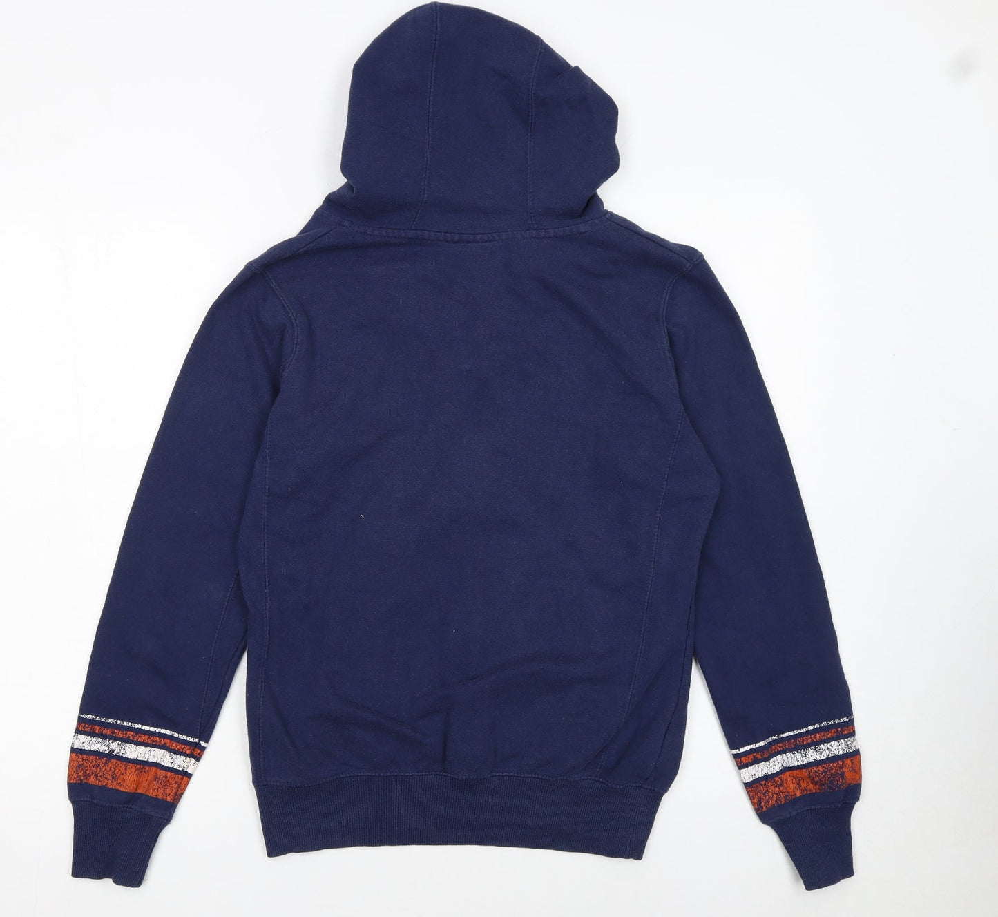 NFL Team Apparel Womens Blue Medium Denver Broncos Pullover Hoodie