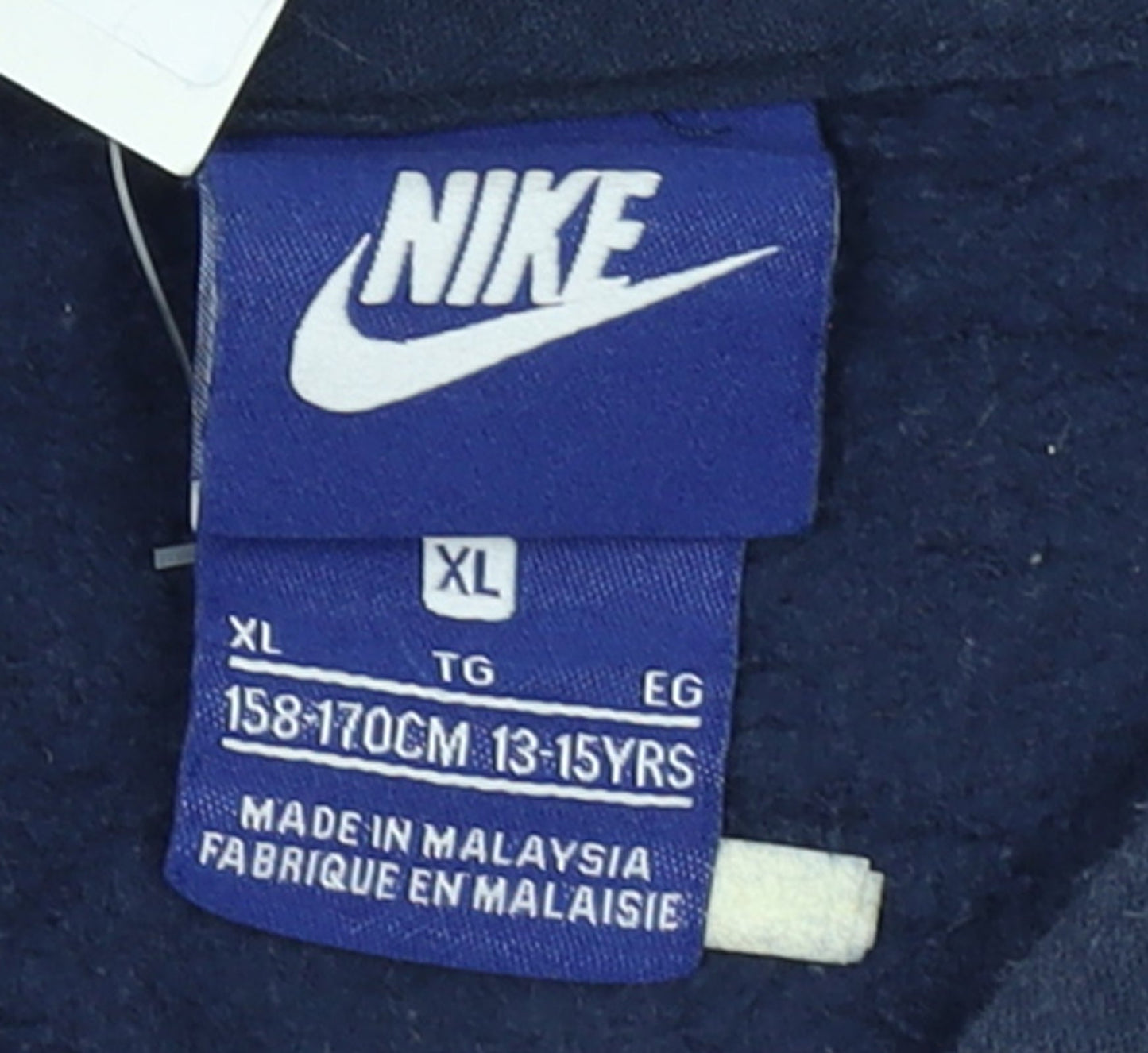 Nike Boys Blue Pullover Hoodie XL 13-15 Years Hooded Sweatshirt