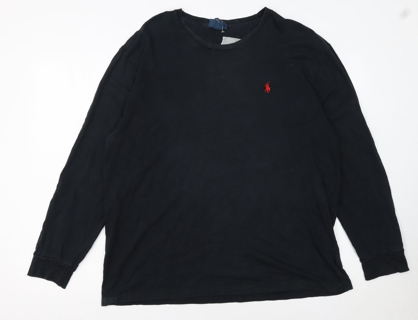 Polo Ralph Lauren Men's Black Long Sleeve Cotton T-Shirt L