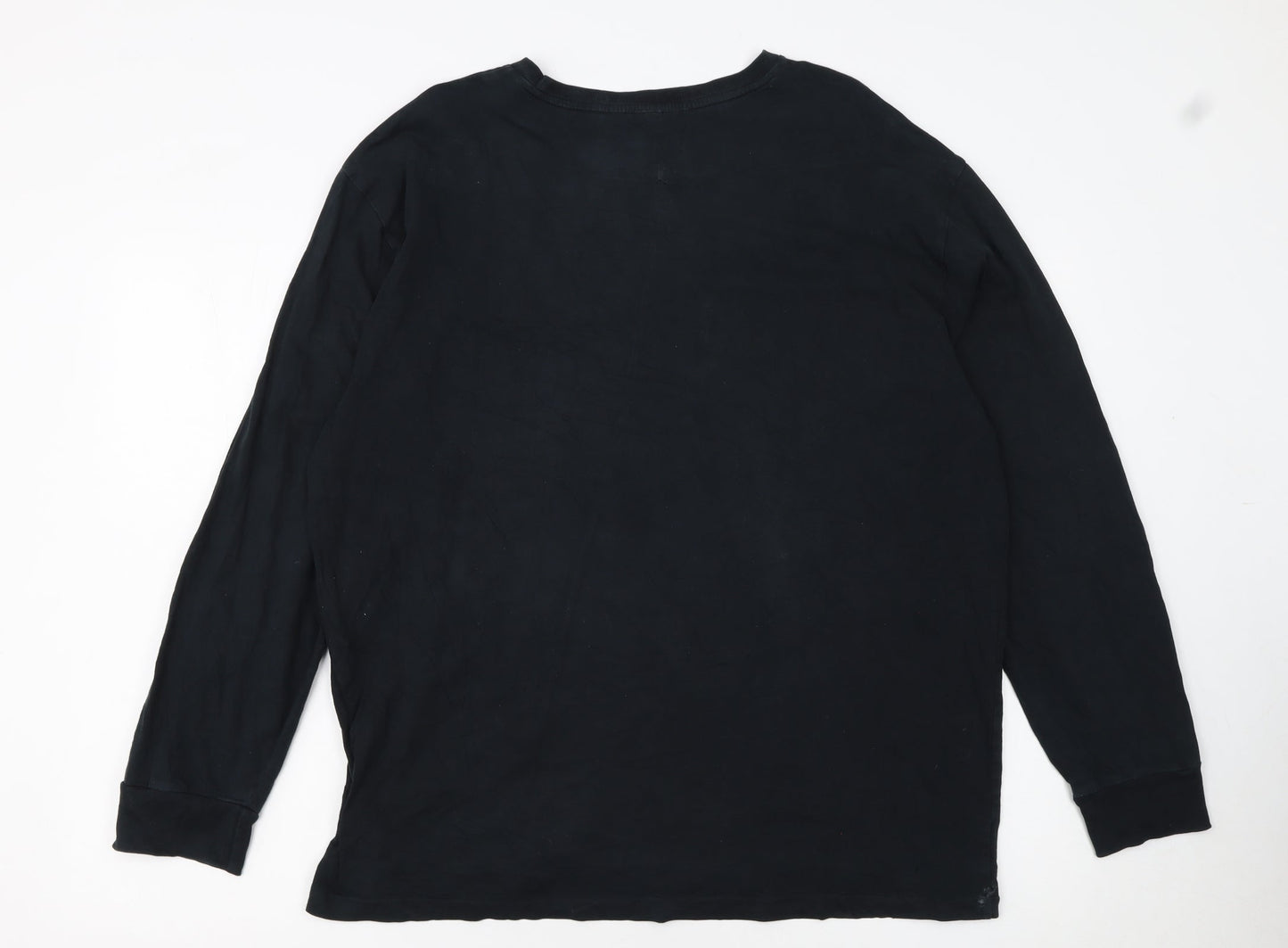 Polo Ralph Lauren Men's Black Long Sleeve Cotton T-Shirt L