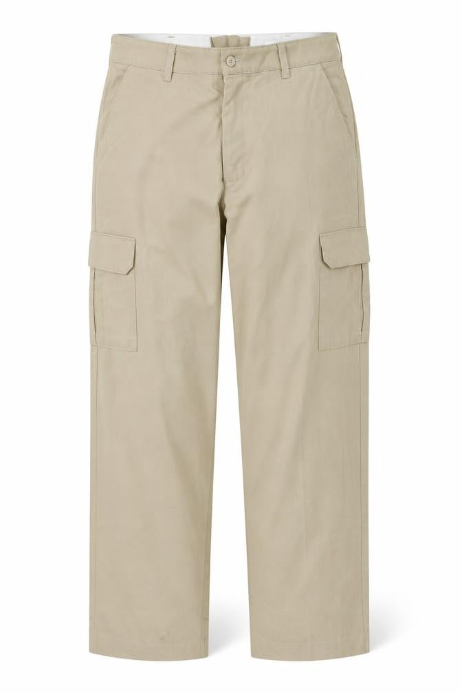 Red Kap Men's Beige Cargo Work Trousers 36x32 Polyester Cotton