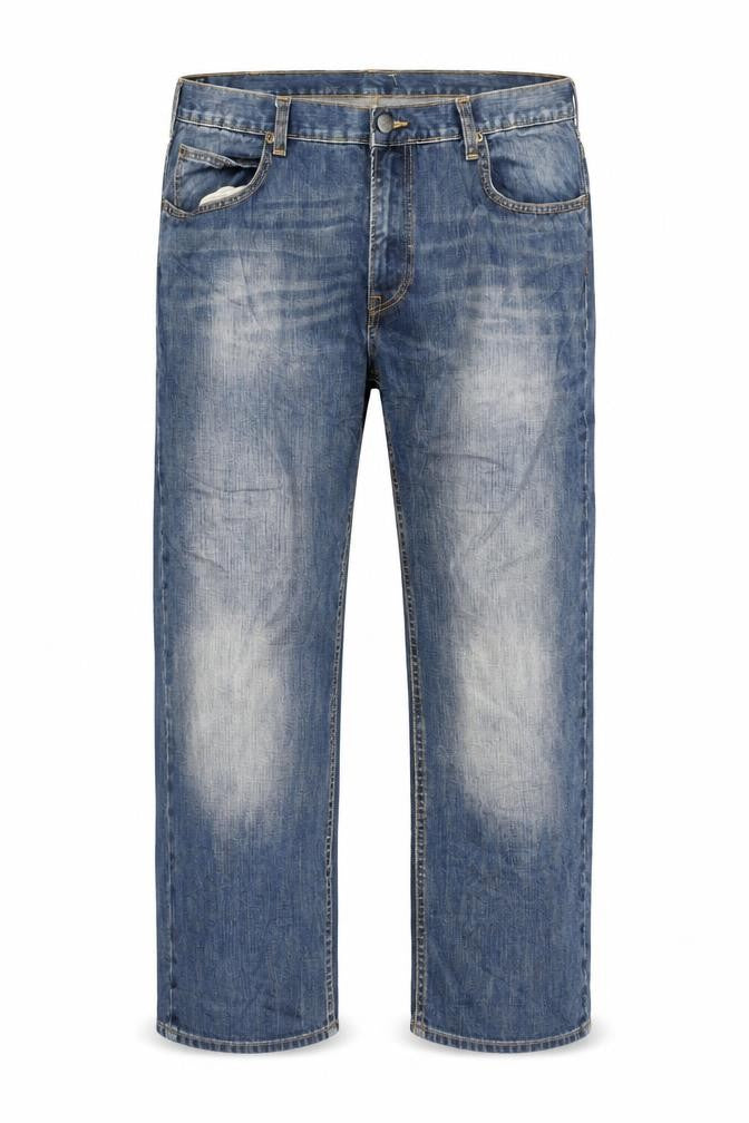 Lee Men's Blue Straight Regular Fit Denim Jeans W38 L34