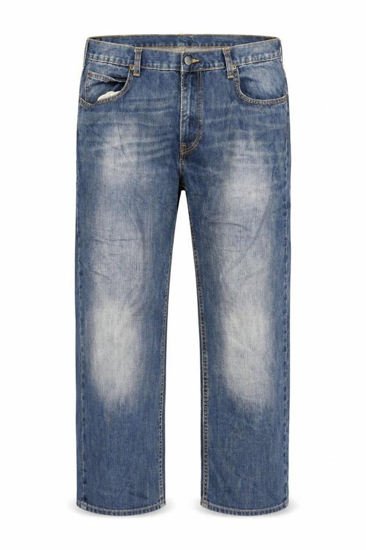 Lee Men's Blue Straight Regular Fit Denim Jeans W38 L34