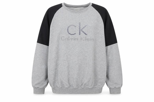 Calvin Klein Jeans Men's Grey 2XL Pullover Sweatshirt Classic Logo