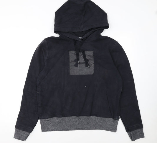 Under Armour Women's Black Medium Pullover Hoodie with Logo