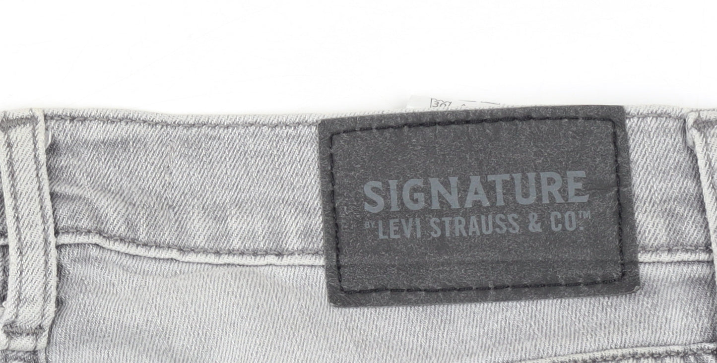 Levi Strauss & Co Men's Grey Slim Fit Denim Jeans W29 L30