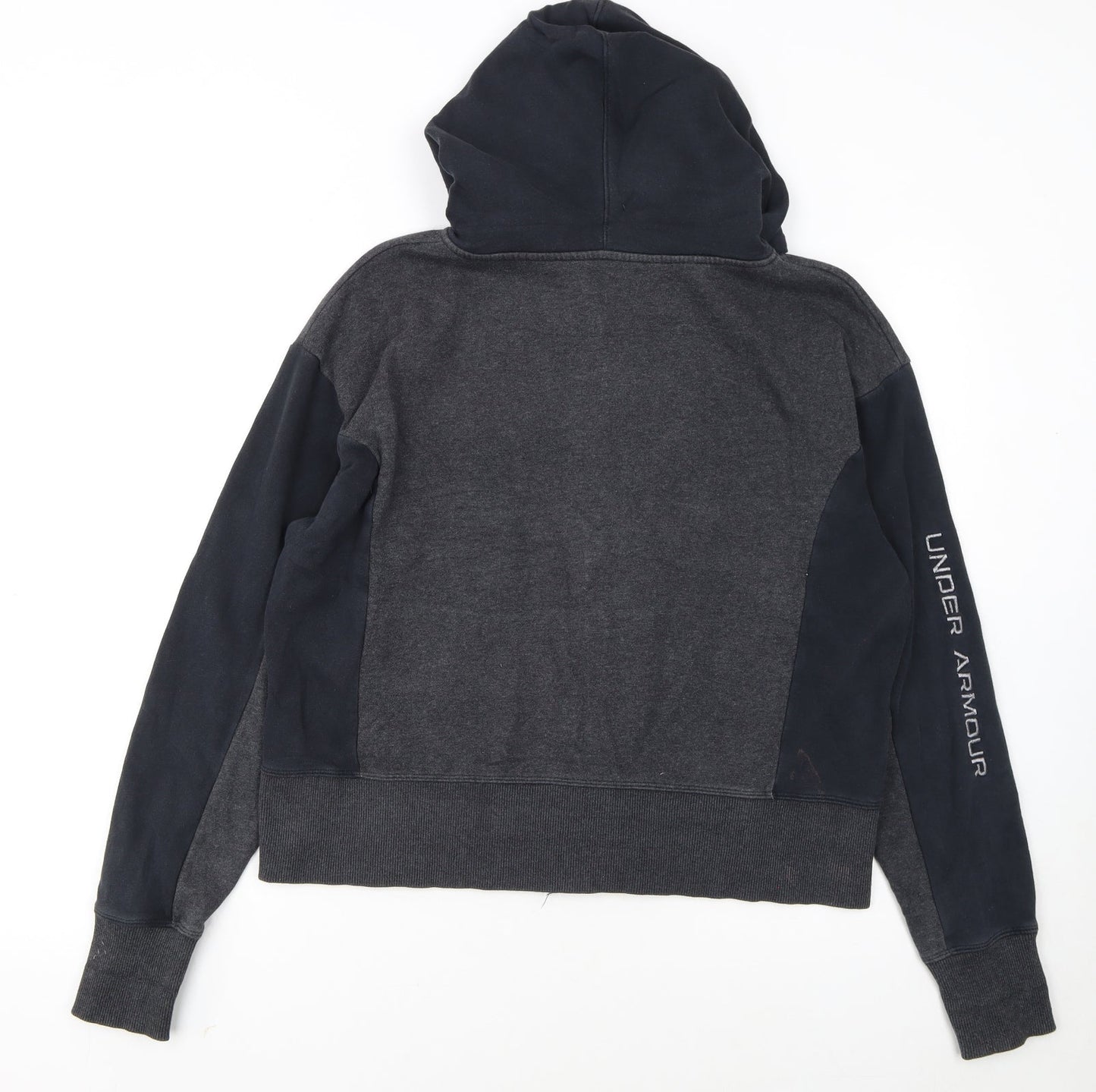 Under Armour Womens Black Full Zip Hoodie Size M Sportswear