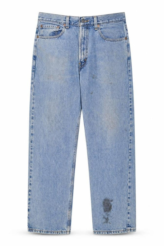 Levi's 505 Men's Blue Regular Fit Straight Denim Jeans W34 L30