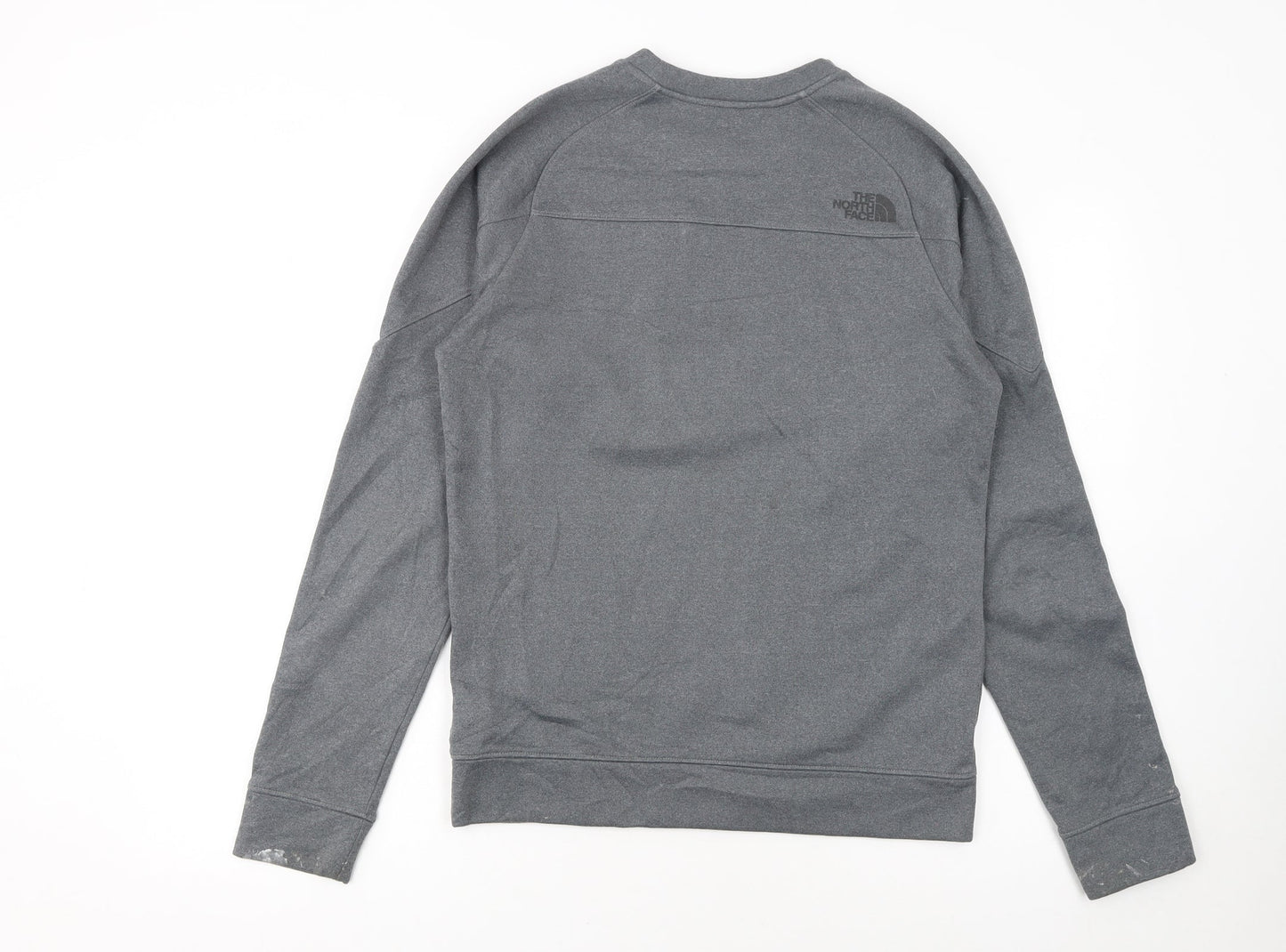The North Face Men's Grey Pullover Sweatshirt S Outdoor Fleece