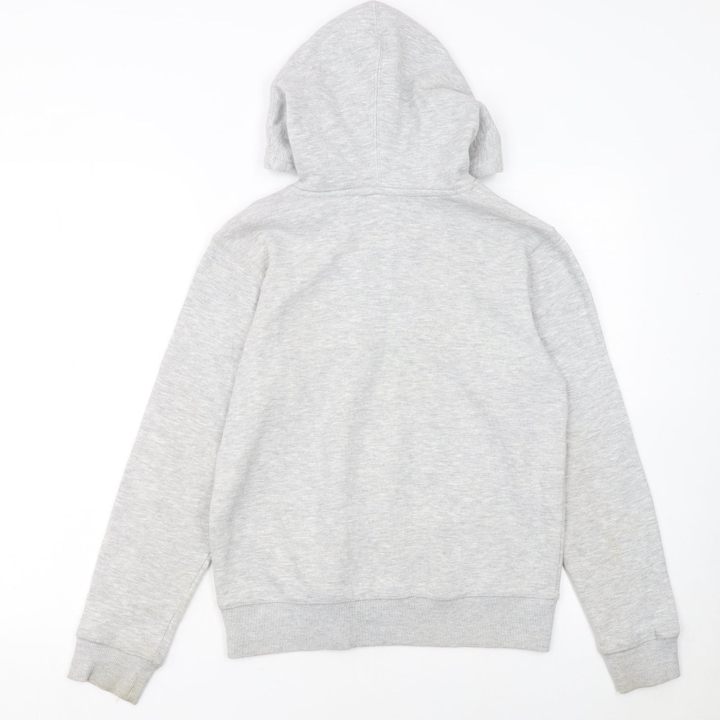 Champion Boys Grey Pullover Hoodie L Fleece Logo Sportswear