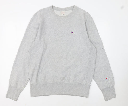 Champion Men's Grey XL Reverse Weave Pullover Sweatshirt