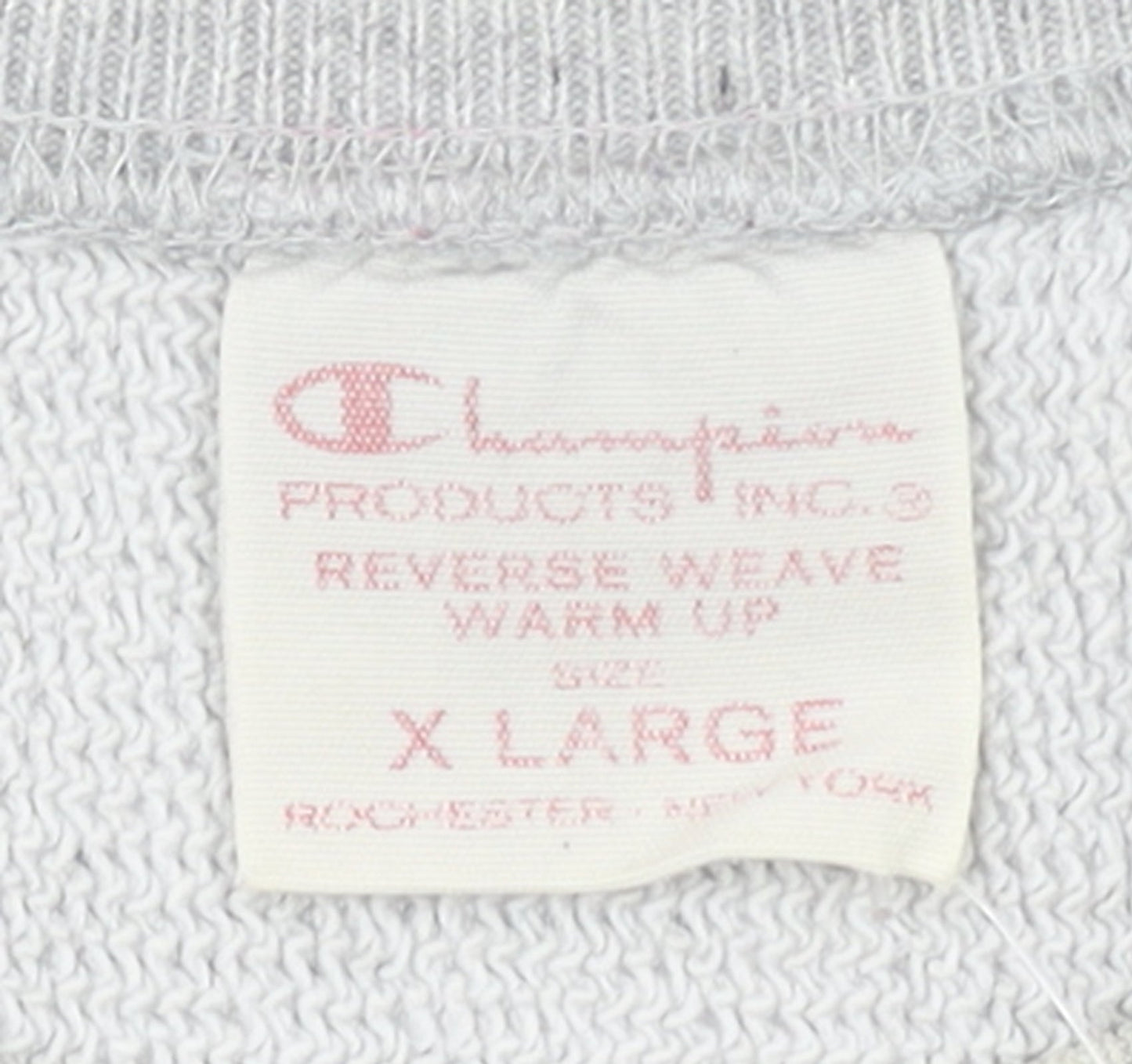 Champion Men's Grey XL Reverse Weave Pullover Sweatshirt