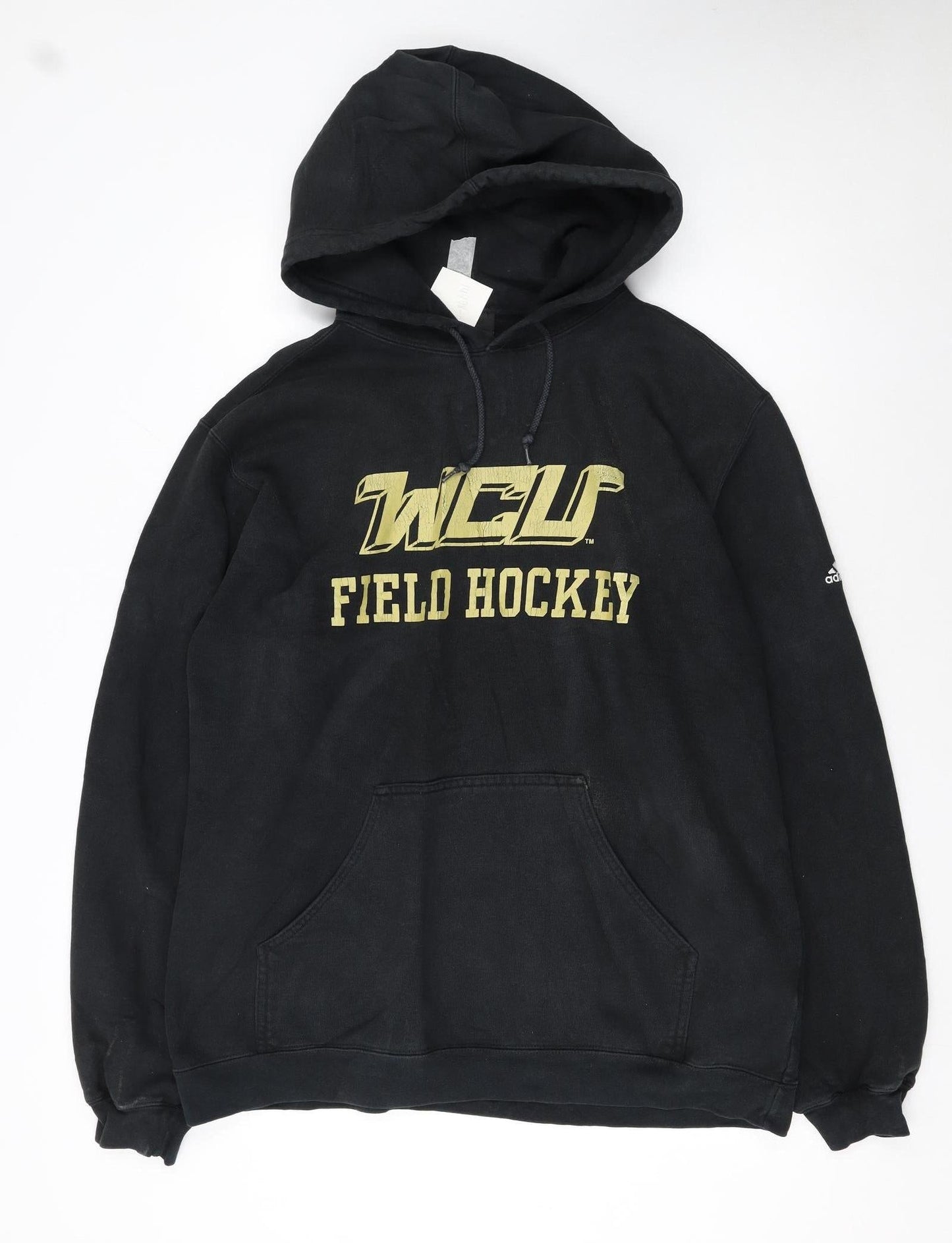 Adidas Men’s Black Pullover Hoodie L WCU Field Hockey Fleece