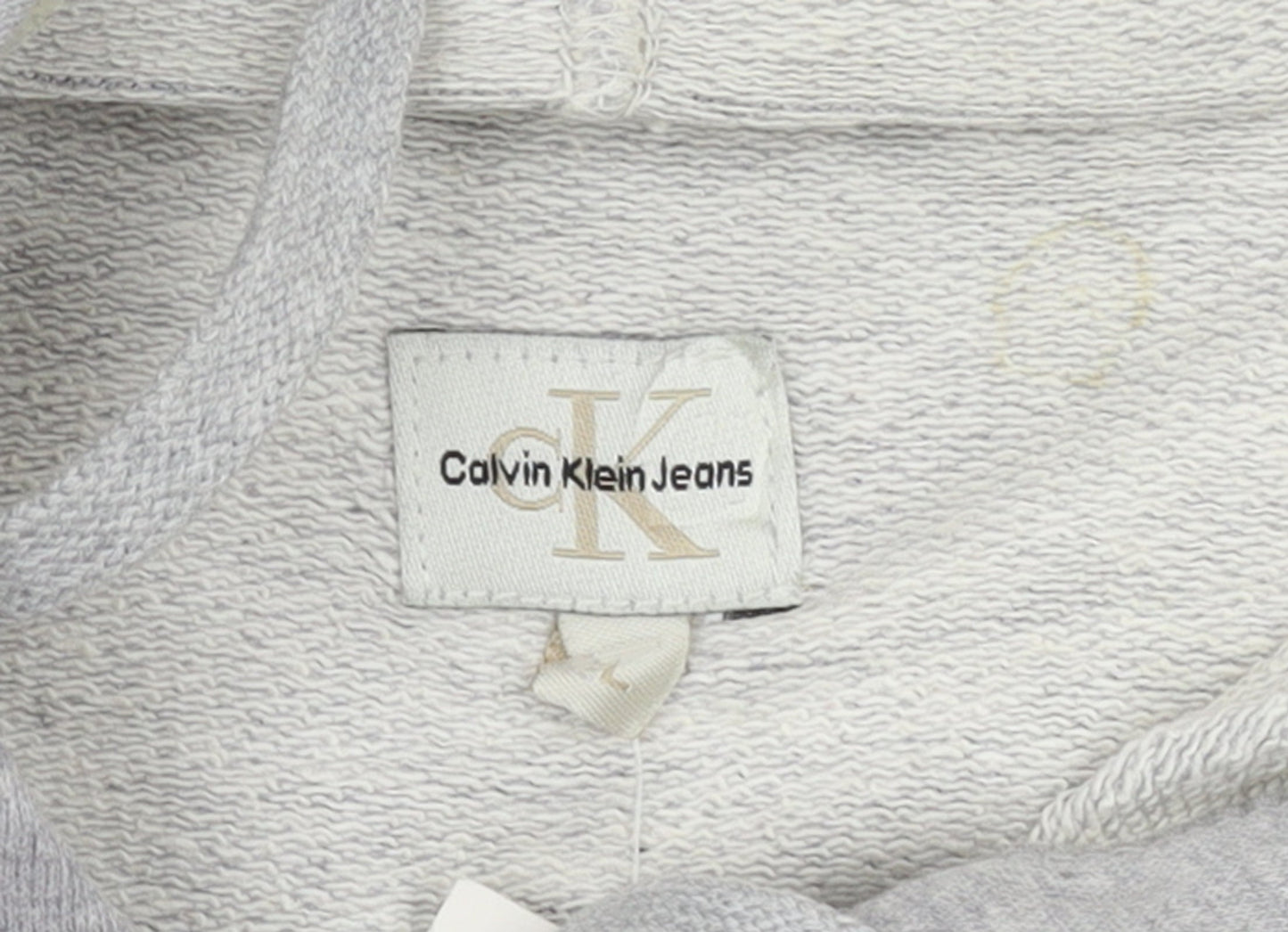 Calvin Klein Jeans Women’s Grey Full Zip Hoodie Size M