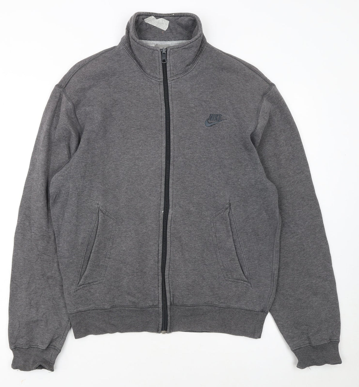 Nike Women's Grey Track Jacket Small Full Zip Sportswear