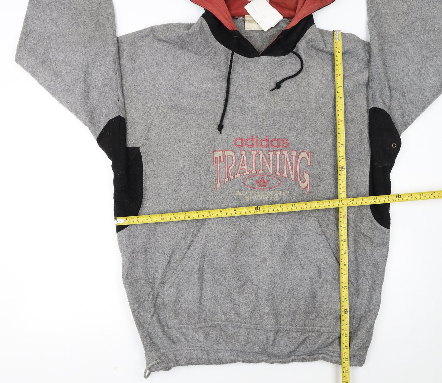 Adidas Women’s Grey Pullover Hoodie XL Training Fleece Sport Style
