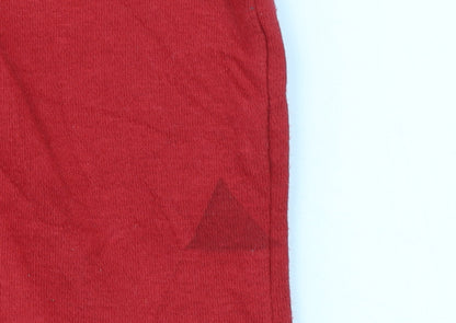 Additional view of Levi's boys’ red pullover hoodie 14 years graphic logo sweatshirt